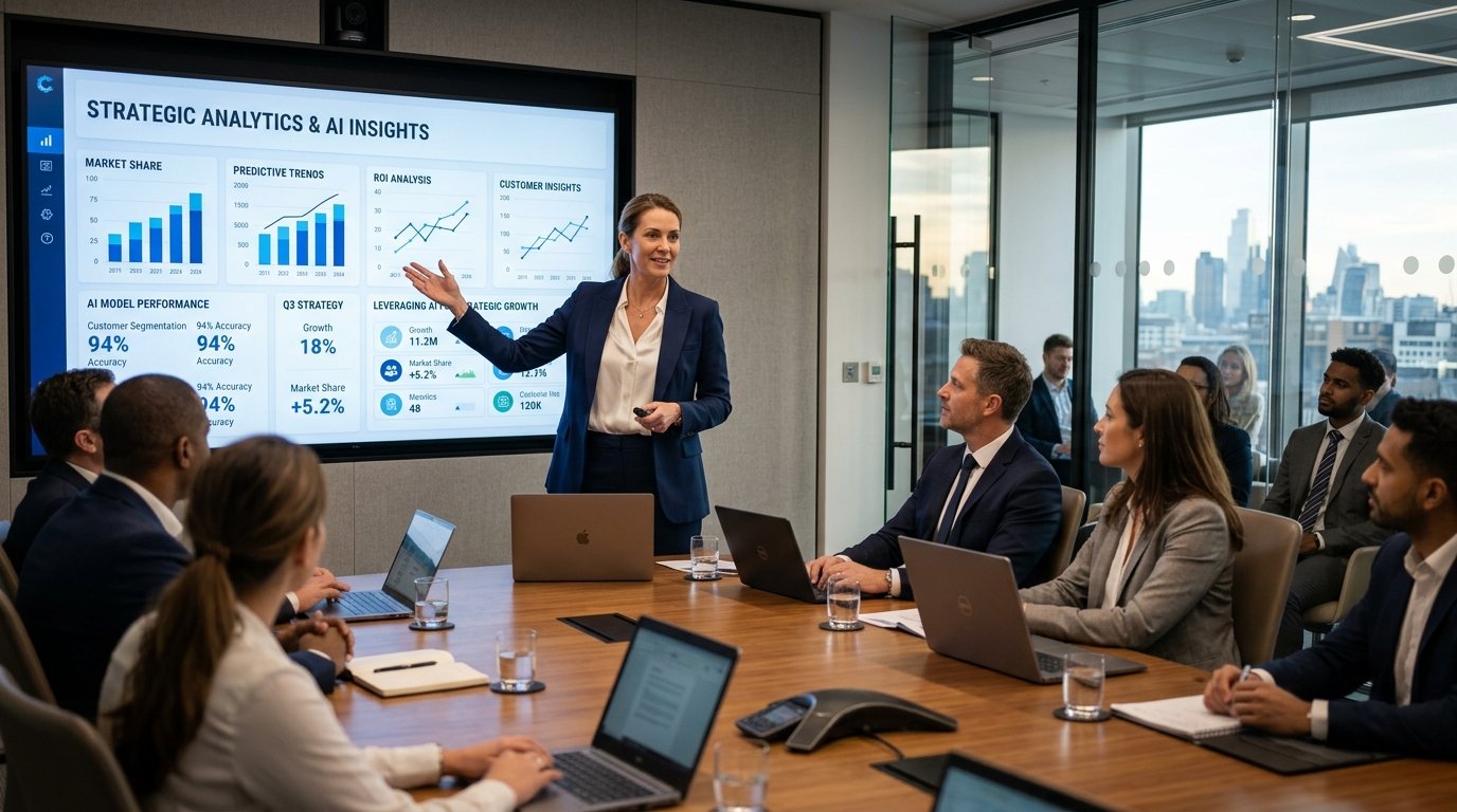 Corporate certification on Strategic Analytics for business using AI tools